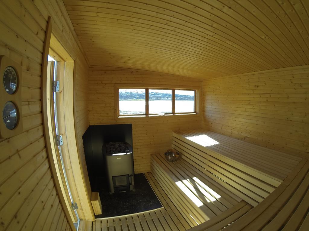Lyngen Fjordcamp Villa Nord-Lenangen Bagian luar foto