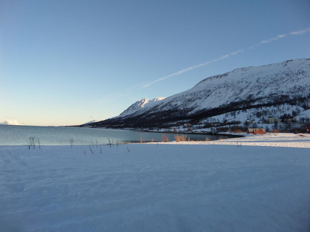 Lyngen Fjordcamp Villa Nord-Lenangen Bagian luar foto