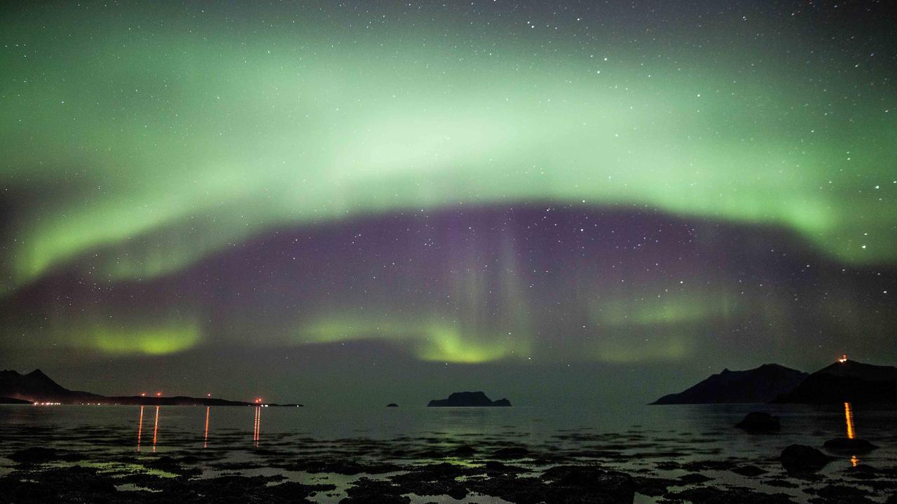 Lyngen Fjordcamp Villa Nord-Lenangen Bagian luar foto
